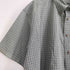 エディーバウアー Eddie Bauer ナイロンコットン ボタンダウン半袖チェックシャツ メンズ import:XL