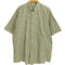 エディーバウアー Eddie Bauer ボタンダウン半袖チェックシャツ メンズ import:L