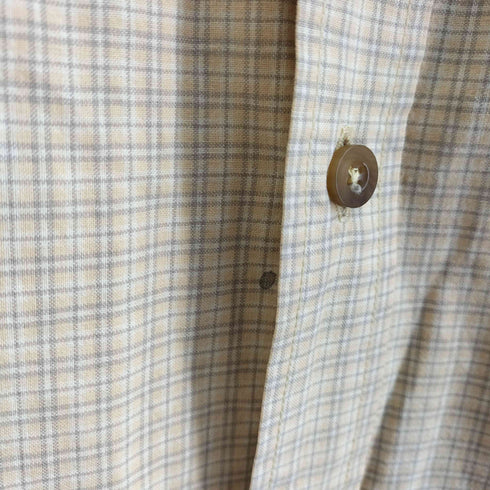 エディーバウアー Eddie Bauer コットン ボタンダウン チェックシャツ メンズ import:XL