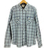 ティンバーランド Timberland SLIM FIT エルボーパッチ ワンポイント刺繍 ダブルボケット 長袖チェックシャツ メンズ import:XL