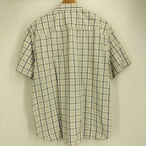 ティンバーランド Timberland ボックスシルエット 半袖チェックシャツ メンズ import:XL