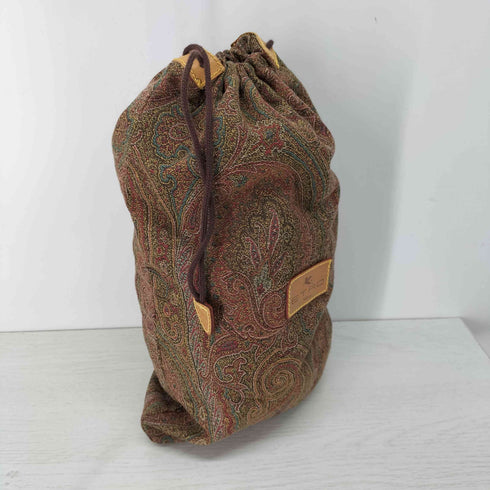 エトロ ETRO ペイズリー柄 巾着バッグ レディース
