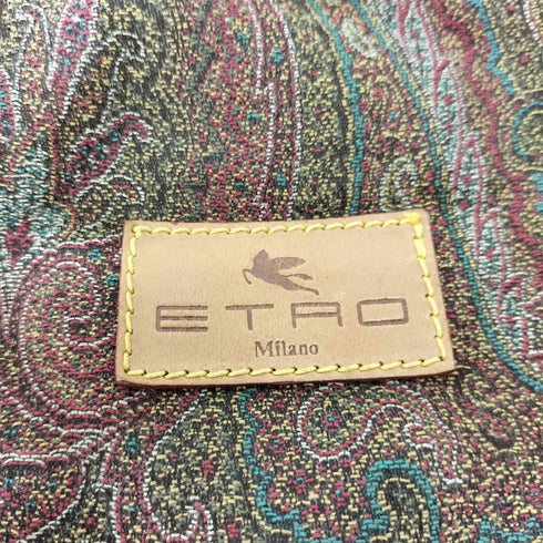 エトロ ETRO ペイズリー柄 巾着バッグ レディース