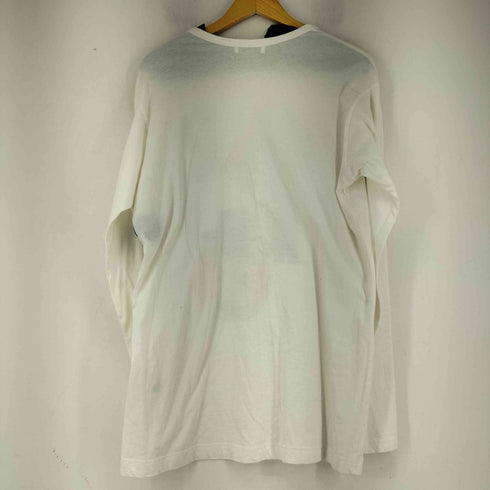 ヨウジヤマモトプールオム Yohji Yamamoto POUR HOMME 24SS COMBED SINGLE JERSEY PT LONG SLEEVE コットン天竺プリントロングスリーブTシャツ メンズ 3