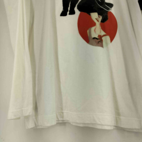 ヨウジヤマモトプールオム Yohji Yamamoto POUR HOMME 24SS COMBED SINGLE JERSEY PT LONG SLEEVE コットン天竺プリントロングスリーブTシャツ メンズ 3