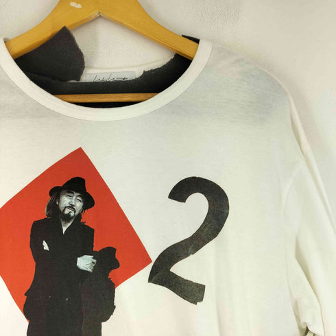 ヨウジヤマモトプールオム Yohji Yamamoto POUR HOMME 24SS COMBED SINGLE JERSEY PT LONG SLEEVE コットン天竺プリントロングスリーブTシャツ メンズ 3