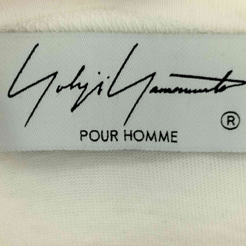 ヨウジヤマモトプールオム Yohji Yamamoto POUR HOMME 24SS COMBED SINGLE JERSEY PT LONG SLEEVE コットン天竺プリントロングスリーブTシャツ メンズ 3