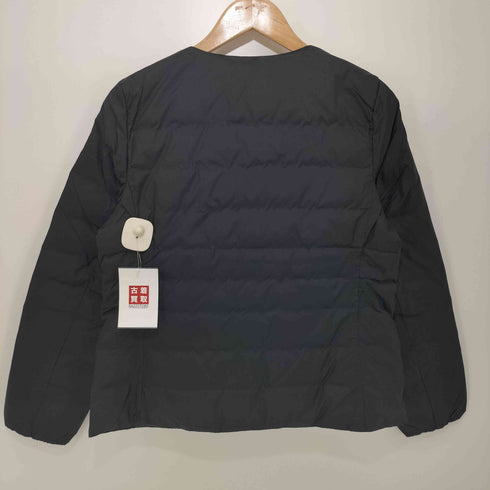 ムジルシリョウヒン 無印良品 軽量ダウン(帯電防止裏地) ノーカラージャケット レディース JPN:M