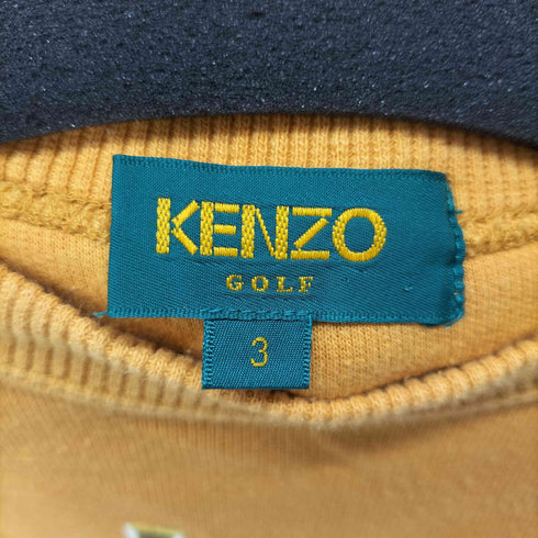 ケンゾーゴルフ KENZO GOLF ロゴ刺繍デザインスウェットプルオーバー メンズ JPN:3