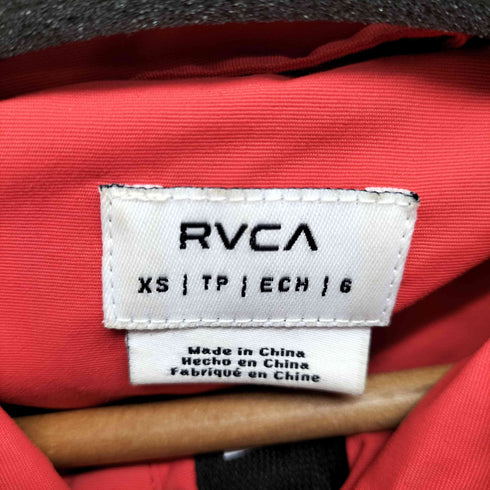 ルーカ RVCA 19AW RVCA PUFFA JACKET バックロゴプリント 中綿 パファジャケット レディース import:XS