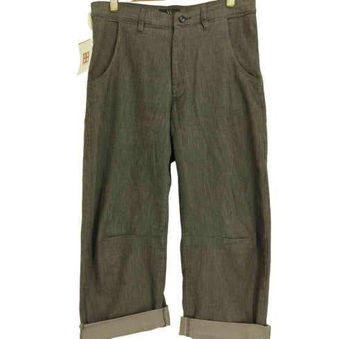 ワイズ Ys 2011AW 八分丈 後染めストレッチ コットンパンツ メンズ JPN:1