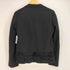 トリココムデギャルソン tricot COMME des GARCONS 01ss ボタンレス ウールギャバ フリル テーラードジャケット レディース JPN:M