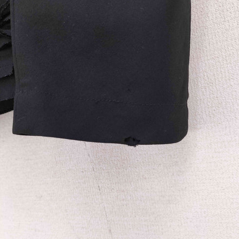 トリココムデギャルソン tricot COMME des GARCONS 01ss ボタンレス ウールギャバ フリル テーラードジャケット レディース JPN:M