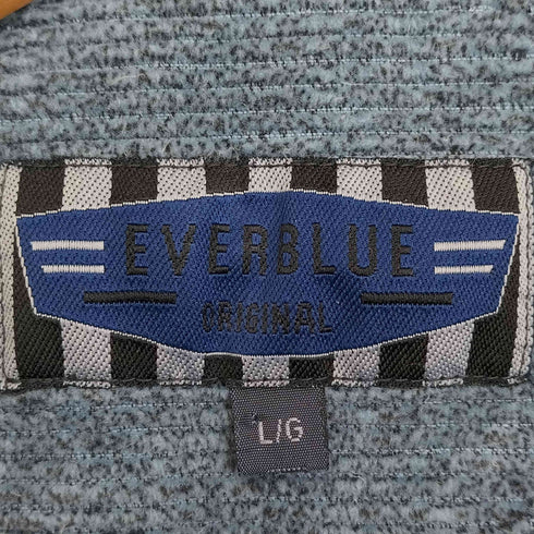 EVERBLUE コーデュロイ ジップ シャツジャケット メンズ import:L
