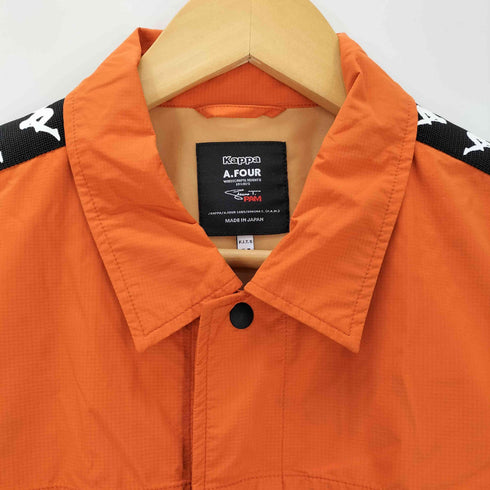 カッパ エーフォーラブス KAPPA × A.FOUR LABS 別注 ナイロンコート 反転ロゴ メンズ JPN:M