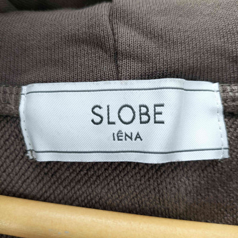 スローブイエナ SLOBE IENA 裏毛ドロストフードパーカー レディース FREE