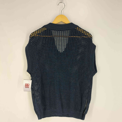 クレイル CLEL Watermark Knitting Loose Mesh Vest 透かし編み ルーズ メッシュニットベスト メンズ JPN:S