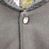 スクーカム SKOOKUM USA製 LETTERMAN JACKET レターマン メルトンウール レザー ショールカラー スタジャン ジャケット ロングリブ メンズ US:34