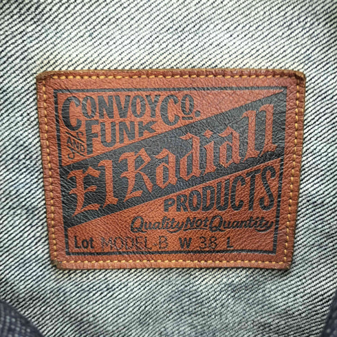 ラディアル RADIALL 13AW 2nd TYPE セカンド 型 トラッカー デニム ジャケット インディゴ メンズ 38