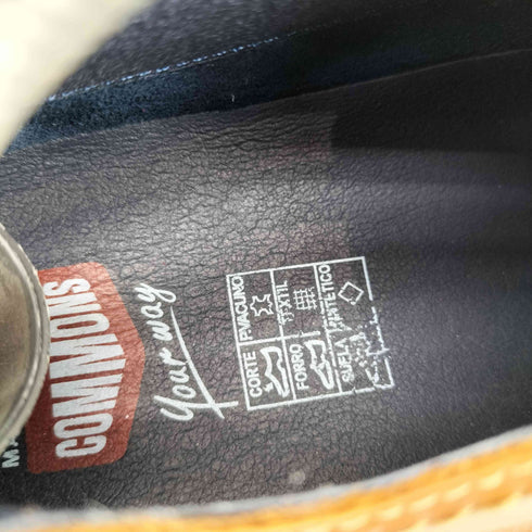 COMMONS MADE IN SPAIN センターシームレースアップシューズ メンズ 41