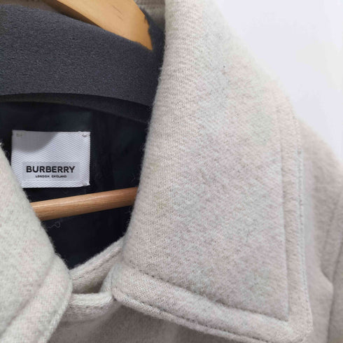 バーバリーロンドン BURBERRY LONDON Striped Cuff Pea Coat ストライプ カフ ピー コート メンズ DE:52