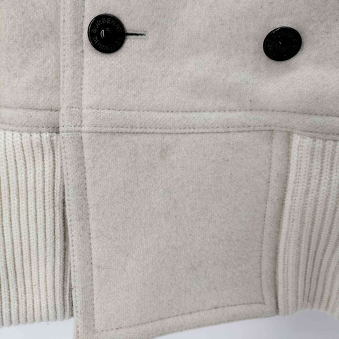 バーバリーロンドン BURBERRY LONDON Striped Cuff Pea Coat ストライプ カフ ピー コート メンズ DE:52