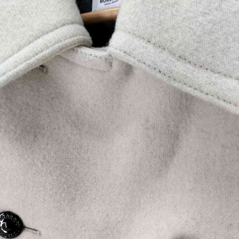 バーバリーロンドン BURBERRY LONDON Striped Cuff Pea Coat ストライプ カフ ピー コート メンズ DE:52