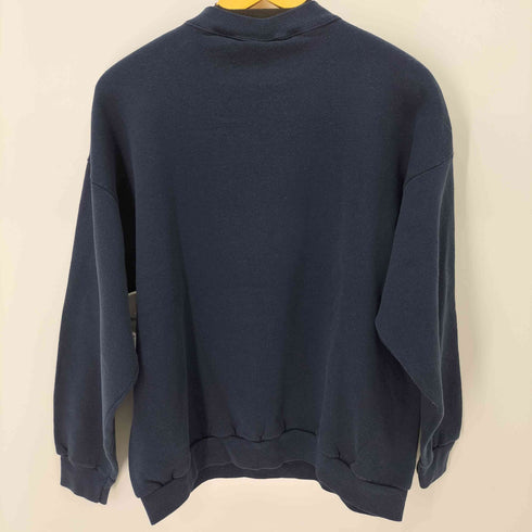 90S USA製 キャラクターラバープリントクルーネックスウェット メンズ import:XL