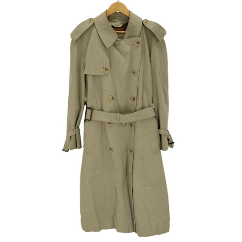 アクアスキュータム AQUASCUTUM イングランド製 チェックライナー付き トレンチコート メンズ
