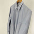 コムデギャルソンシャツ COMME des GARCONS SHIRT 90-00S フランス製 ジップアップ ストライプ シャツ ジャケット メンズ JPN:M