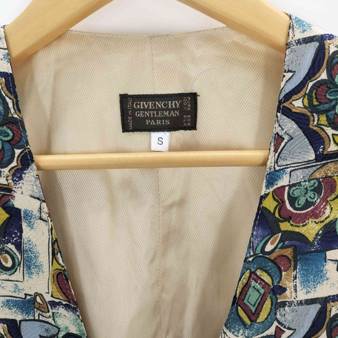 ジバンシィ GIVENCHY OLD シルクベスト メンズ JPN:S