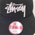 ステューシー Stussy 9FIFTY ORIGINAL FIT SNAPBACK Stock Logo Baseball Cap ストックロゴ 刺繍 ベースボール キャップ メンズ