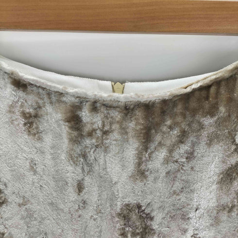 ドリスヴァンノッテン DRIES VAN NOTEN ベロア切替 スリットスカート レディース EUR:38