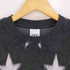 ザラ ZARA 星柄 スター アクリル シャギーニット メンズ import:L