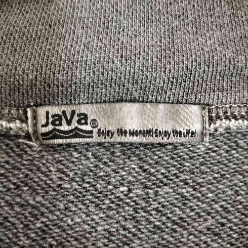 ジャバ JaVa こなれヴインテージ。刺繍ハーフジッププルオーバー レディース JPN:M