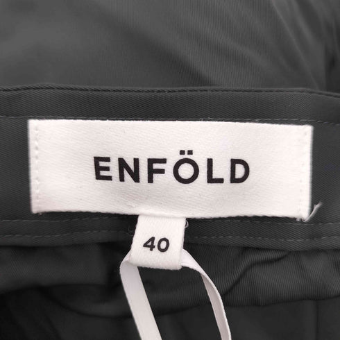 エンフォルド ENFOLD 23SS DEFORMED MIDI SKIRT レディース 40