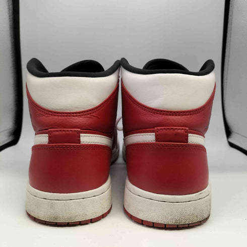 ジョーダンブランド JORDAN BRAND AIR JORDAN 1 MID GYM RED WHITE-BLACK メンズ JPN:27.5