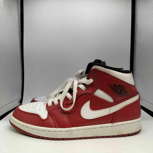 ジョーダンブランド JORDAN BRAND AIR JORDAN 1 MID GYM RED WHITE-BLACK メンズ JPN:27.5