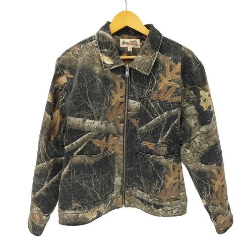 ステューシー Stussy 23AW REALTREE EDGE ZIP WORK JACKET リアルツリーカモフラワークジャケットブルゾン メンズ import:M
