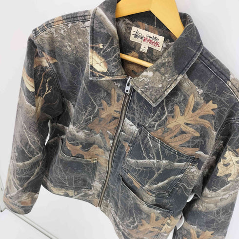 ステューシー Stussy 23AW REALTREE EDGE ZIP WORK JACKET リアルツリーカモフラワークジャケットブルゾン メンズ import:M