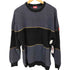ヘルレイザー HELLRAZOR BIG STRIPE CREW KNIT ビッグ ストライプ クルーネック ニット メンズ