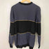 ヘルレイザー HELLRAZOR BIG STRIPE CREW KNIT ビッグ ストライプ クルーネック ニット メンズ
