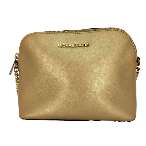 マイケルコース Michael Kors Cindy Leather Dome Crossbody Bag シンディ レザー ドーム クロスボディ ショルダー バッグ レディース