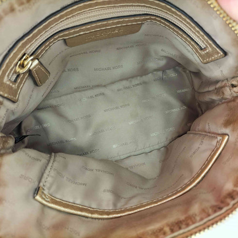 マイケルコース Michael Kors Cindy Leather Dome Crossbody Bag シンディ レザー ドーム クロスボディ ショルダー バッグ レディース