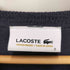 ラコステ LACOSTE マシン ウォッシャブル Vネック ニット ワンポイント 刺繍 ウール メンズ 2