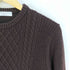 エディフィス EDIFICE ZEGNA BURUFFA LANE BORGOSESIA 別注 7ゲージ クルーネック ケーブルニット メンズ import:S