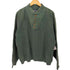 ランズエンド LANDS END 90S USA製 ヘンリーネック コットン リブ ニット メンズ import:L