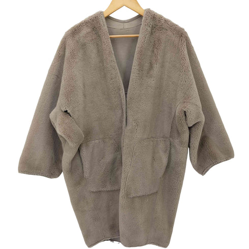 エレンディーク ELENDEEK Eco Mouton COAT エコ ムートン コート フェイクファー リバーシブル レディース 01