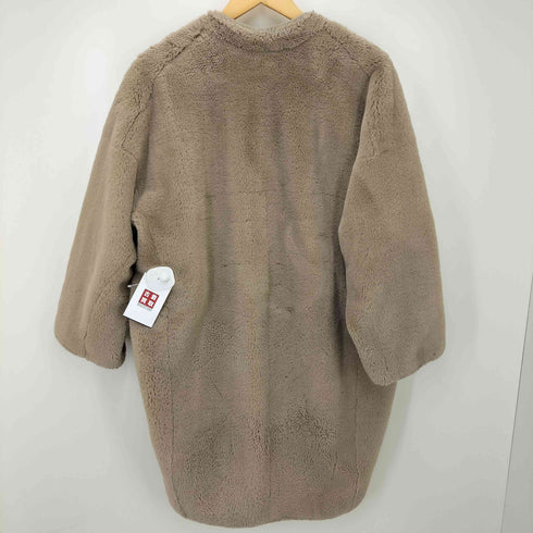 エレンディーク ELENDEEK Eco Mouton COAT エコ ムートン コート フェイクファー リバーシブル レディース 01
