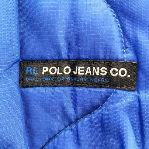 ポロジーンズ RL POLO JEANS CO. キルティング ジップアップジャケット メンズ JPN:M
